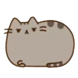 😒 Pusheen gato, dibujos animados, lindo, perezoso, adorable, pusheen whatsapp sticker
