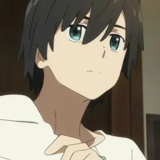 🍤 Hiro Darling in the Franxx 动漫, 角色, 广, DARLING in the FRANXX, 漫画 telegram sticker