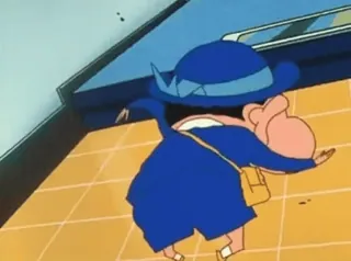 💃 Shin-chan Crayon Shin-chan Dessin animé, Anime, Personnage, Garçon, Danse, Drôle whatsapp sticker