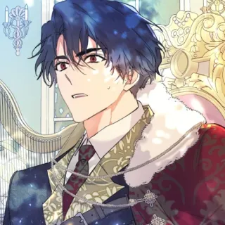🗝 Manhwa, Đàn ông, Chân dung, Anime, Hoàng gia, Nghiêm túc telegram sticker