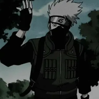 🗡️ Kakashi Naruto anime, manga, ninja, kakashi, naruto telegram sticker