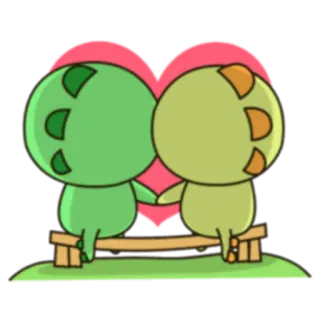 Kawaii Dino and friend (FULL) [英文] @WSZB_Stickers telegram stickers