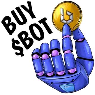 💰 BUY $BOT Krypto, Kryptowährung, Investment, Geld, Technologie whatsapp sticker