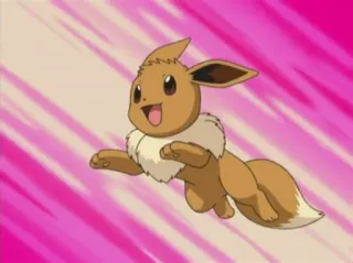 😃 Eevee Pokemon Eevee, Pokemon, Kartun, Binatang, Lucu whatsapp sticker