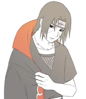 😐 Itachi Uchiha Naruto 动漫, 忍者, 鼬, 宇智波, 漫画 telegram sticker