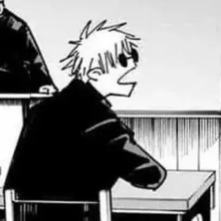 🗿 Satoru Gojo Jujutsu Kaisen Anime, Manga, Satoru Gojo, Jujutsu Kaisen telegram sticker