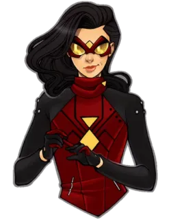 😏 Spider-Woman Spider-Woman, superhero, comic book, marvel, character, Jessica Drew telegram sticker