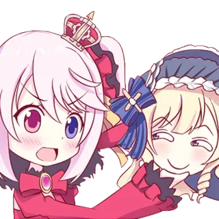 😡 Anime, Desenho animado, Fofo, Kawaii, Menina, Amizade, Mangá telegram sticker