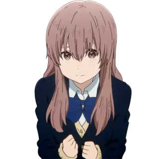 Koe no Katachi @KawaiiSticker telegram stickers