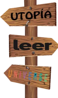 👈 UTOPÍA
leer
UNIVERSE utopia, ler, universo, placa, placa de madeira whatsapp sticker