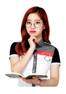 📚 wanita, kacamata, pelajar, buku, potret, orang telegram sticker