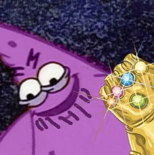 🌪 Patrick Star Me happy Desenho animado, Bob Esponja, Feliz, Meme, Manopla telegram sticker