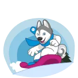 🏂 telegram sticker