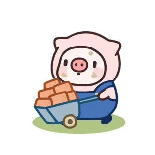 Pig telegram stickers