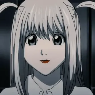 🙂 Misa Amane Death Note Anime, Mangá, Personagem, Misa Amane, Death Note, Gótico, Feminino telegram sticker