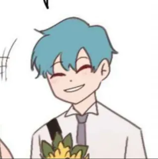 💌 Anime, Kreskówka, Chłopak, Postać, Słodkie, Ilustracja, Grafika telegram sticker