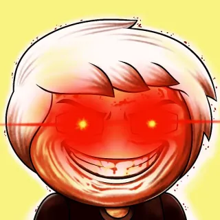 👺 Meme, Trollface, Divertido, Humor, Internet, Caricatura whatsapp sticker