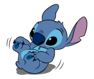 😞 Stitch cartoon, cute, disney, lilo and stitch, alien telegram sticker