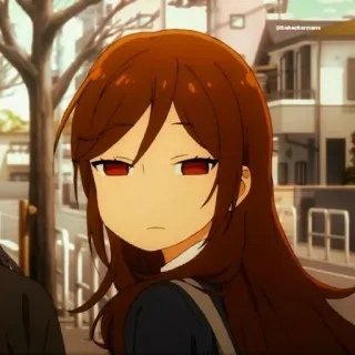 🥺 anime girl, smug, portrait, animation, cute telegram sticker
