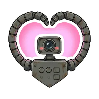 ❤️ Robot telegram sticker