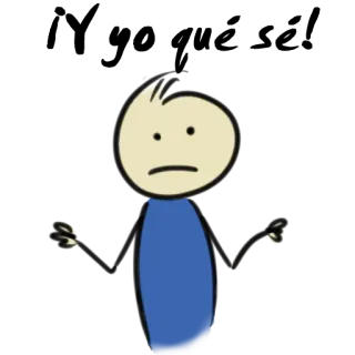 🤷 boneco palito, desenho animado, simples, personagem, ilustração telegram sticker