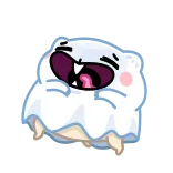 Ghost Hamster @TgEmojis telegram emojis 😂