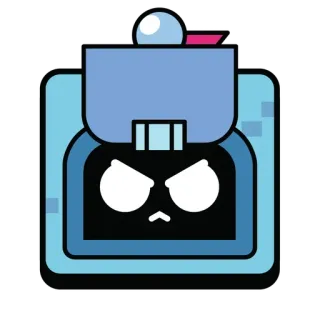 🗑 brawl stars, game, character, digital art telegram sticker