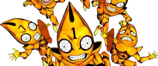 👊 Sex Pistols JoJo's Bizarre Adventure Anime, Manga, Personnage, Golden Wind, Jojo, Sex Pistols telegram sticker