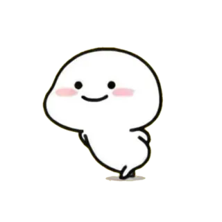 🪃 Hoạt hình, Dễ thương, Blob, Nhân vật, Cười, Kawaii telegram sticker