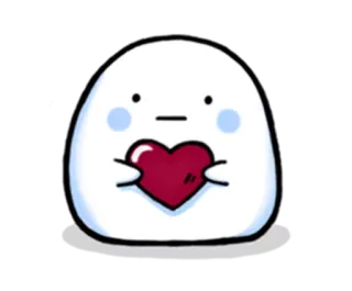 Just a Snowball @Nekosticker telegram stickers