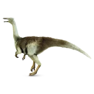 🦖 dinosauro, animale, rettile, paleontologia, preistorico, fossile, gallimimo telegram sticker