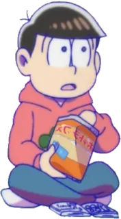 😮 ポテト Anime, Kartun, Karakter, Cemilan, Keripik kentang whatsapp sticker