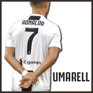 👴 Ronaldo voetbal, voetbal, atleet, speler, sport, Cristiano Ronaldo telegram sticker