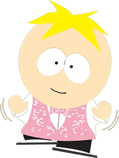 🕺 Butters Stotch South Park butters, south park, dessin animé, personnage whatsapp sticker