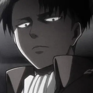 💣 Levi Ackerman Attack on Titan anime, attack on titan, levi, levi ackerman telegram sticker