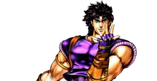 😎 Jonathan Joestar JoJo's Bizarre Adventure Jonathan Joestar, JoJo's Bizarre Adventure, Anime, Manga, Personnage, Pose telegram sticker