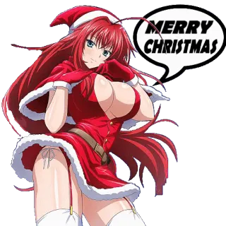 🤶 MERRY CHRISTMAS christmas, anime, cartoon telegram sticker