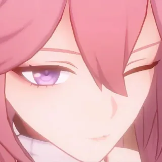 🦊 Yae Miko Genshin Impact Аниме, Видеоигра, Вайфу, Genshin Impact, Яэ Мико whatsapp sticker