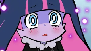 Panty & Stocking with @Mafkumin telegram stickers