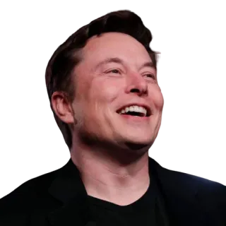 😄 Elon Musk elon musk, tecnologia, negócios, empreendedor telegram sticker