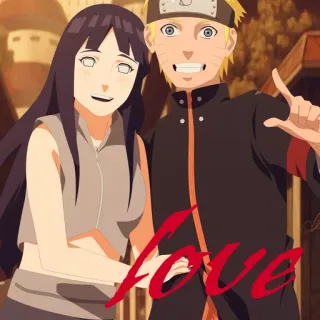😍 Naruto Uzumaki Naruto Love anime, couple, love, romance, naruto, hinata, uzumaki, ninja telegram sticker