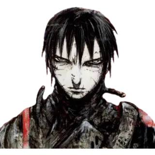 😠 Anime, Mangá, Personagem, Guerra, Violência, Arma, Soldado, Militar telegram sticker