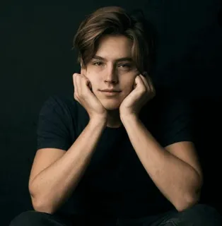 🤤 Cole Sprouse Cole Sprouse, aktor, celebryta, portret, mężczyzna, idol nastolatków telegram sticker