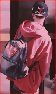 💮 Magnetize рюкзак, Супермен, одежда, толстовка, человек, Chicago Bulls whatsapp sticker