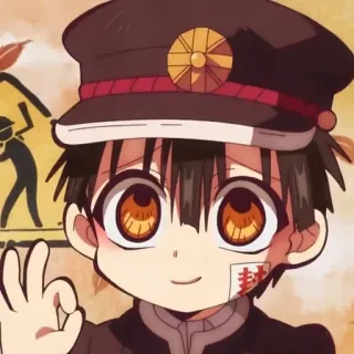 🌟 Hanako Toilet-bound Hanako-kun anime, manga, kawaii, cute, fanart, Hanako, Toilet-bound Hanako-kun telegram sticker