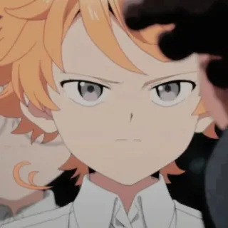 ⛓ Emma The Promised Neverland Anime, Personaje, The Promised Neverland, Emma, Manga, Ilustración telegram sticker