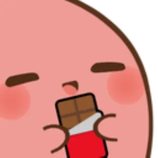 🍫 шоколад, милый, закуска, еда, десерт telegram sticker