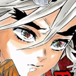 😡 Douma Demon Slayer Anime, Manga, Demon Slayer, Douma, Personaje, Pegatina telegram sticker
