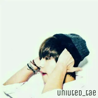 🌿 united_tae Person, Porträt, Kpop, Taehyung, V whatsapp sticker