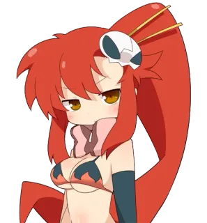 Yoko Littner by @Splenta telegram stickers